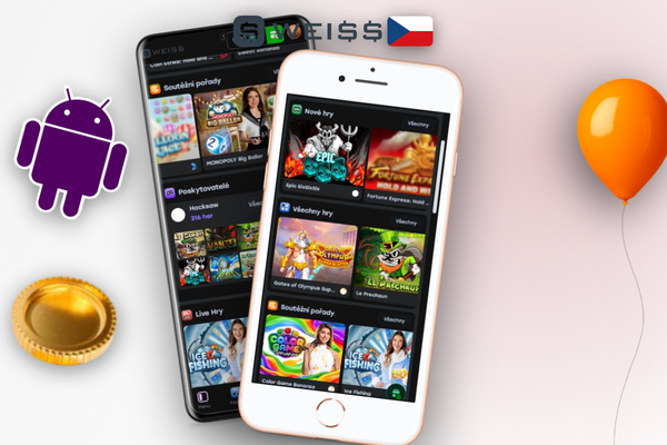 Weiss Casino přihlášení aplikace umožňuje přihlášení otiskem prstu během vteřiny